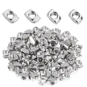 100 Pack M3 T Slot Hammer Head Nuts For 2020 Aluminum Profile Heavy Duty Nickel Plated Steel Fasteners Rock Solid Grip Zero Hassle Setup Pro Shop Grade Hardware