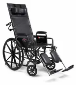 Advantage Reclining Wheelchair with Elevating Legrests - 16", 18" or 20" Seat