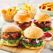 10 x British Grass-Fed Beef Burgers (Pack of 2)