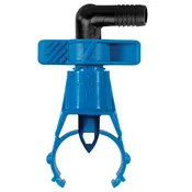 1" Blu-Lock Saddle with 1/2" Barb Adapter 2-pack