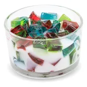 2-Wick Color Bowl Candle - MISTLETOE