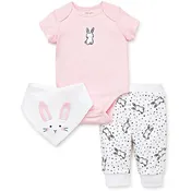 Baby Easter Bunny 3 pc pant and Bib Set
