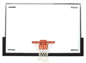 48" x 72" Unbreakable Tall Glass Backboard