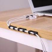 20pcs Wire Cable Management Organizer Desktop & Workstation Cord Clips