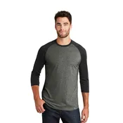 New Era® Heritage Blend 3/4-Sleeve Baseball Raglan Tee