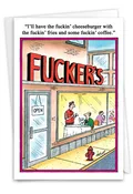 Fuckers: Funny Birthday Greeting Card