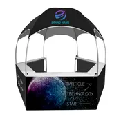10’x10′ Promotion Event Hexagonal Kiosk Dome Tent