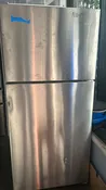 Amana- 30 Inch Top Freezer Refrigerator – Stainless Steel- SCRATCH &amp; DENT