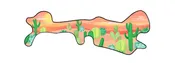 Desert Cactus Doc Band Wrap