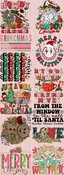 CHIRTMAS GANG SHEET #1 OR #2 — DRAGON BACK DESIGNS DTF Transfers & More