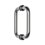 CRL 6" Back-to-Back Tubular Pull Handle