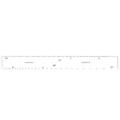 31-inch, 33-inch Fret Slotting Template