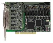 16-bit, 200KHz, 16 isolated differential analog input board, 8 isolated 24V digital I/O