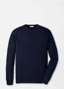 Autumn Crest Honeycomb Crewneck Sweater In Navy