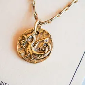 Dragon Heritage Button Pendant