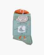 Bisque, CDF Etendue, Mint Green Hula Hoop Monkey Sock