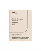2027 Weekly Planner Minute Manager - Ivory