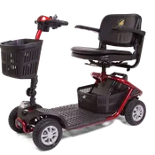4-Wheel Portable Mobility Scooter  LiteRider™  GL141D Golden Techologies