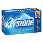KEYSTONE LIGHT 12OZ 15PK