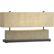 Concrete Buffet Lamp — J.J. Poole Opticians