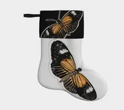 Butterfly Velveteen Holiday Stocking - SimArt Brand