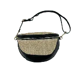 Cecily Raffia Bum Bag