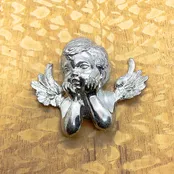 Angel Daydreaming Pin, Large