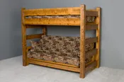 Barnwood Twin/Futon Bunk Bed