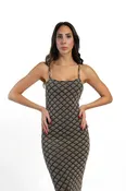 CARREAU BODYCON DRESS
