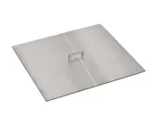 24” Square Stainless Steel Burner Lid
