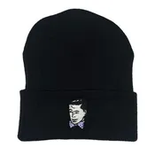 HB MASON VARSITY KNIT CAP - BLACK