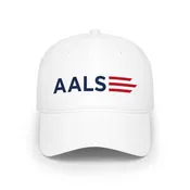 AALS Flag Logo Low Profile Baseball Cap — Patriotic Embroidered Dad Hat