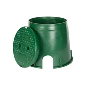 10" Green Round Box