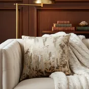 Aida Ivory Ombre Pillow