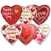 00053 – 18″ Valentine & Love Package Assortment (100ct)
