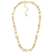 Tiff Pearl Necklace