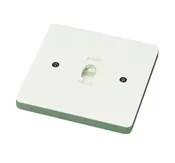 0.5" Height Monopoint - White