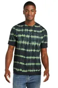 Allover Stripe Tie-Dye Tee