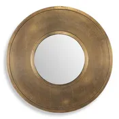 30 Inch Gold Round Mirror