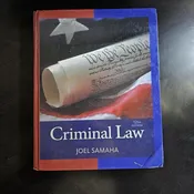 Criminal Law – Comprehensive Guide with Case Studies & MindTap Access (12th Edition)