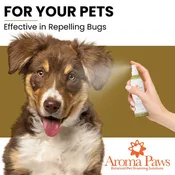 Aroma Paws Bug Repellent & Coat Conditioning Spray - 4.5 oz