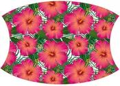 Face Mask Floral Hibiscus