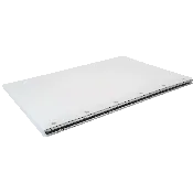 11x17 Binder, Acrylic Fixed 3-Post Vertical Document Organizer. Executive White Portfolio Binder for Artwork Storage, Display Tattoo Book, Business Presentations, and Tabloid Portrait Organization