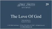 29 – The Love Of God – Screen Display – DOWNLOAD