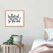 She believed she could so she did - poster