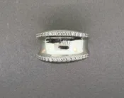 14mm  Wide  Band  w/ CZs