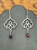 Silver Maija Earring- made to order — K. DiResta Design