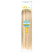 22" Luv Clip-In 9 piece Extensions 100% Remy Human Hair (Silky Straight)