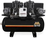 120-Gallon Two Stage Electric Duplex Horizontal M Series – 5.0 HP