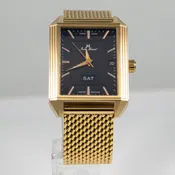 Jean Marcel Yellow Rectangle Swiss Automatic 170.265 Limited Edition 160/300